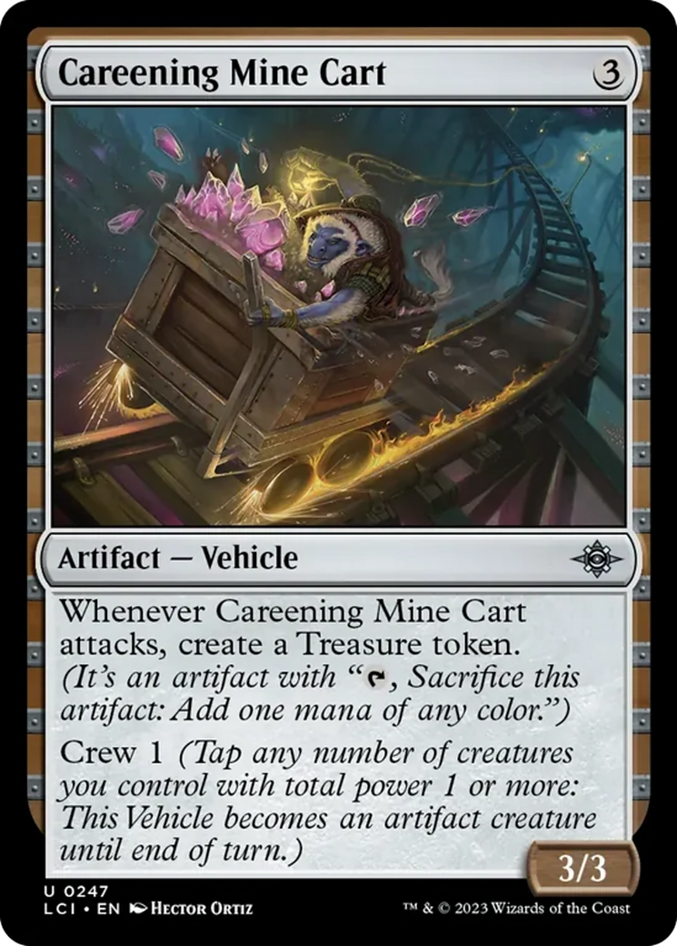 Careening Mine Cart [The Lost Caverns of Ixalan] | Mindsight Gaming