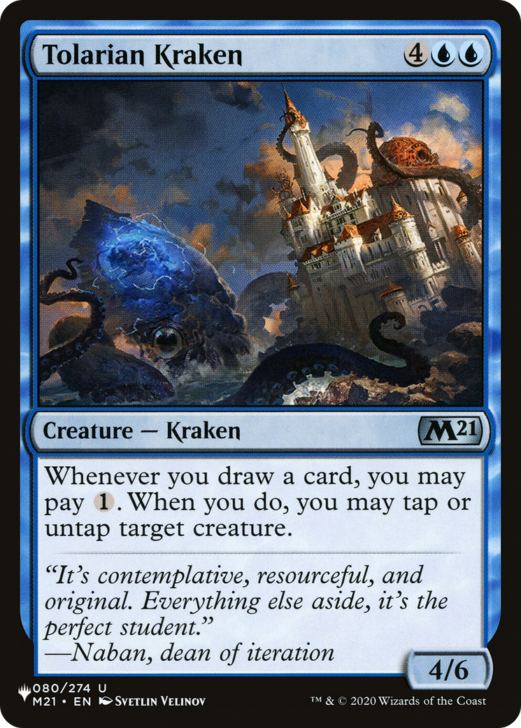 Tolarian Kraken [The List] | Mindsight Gaming