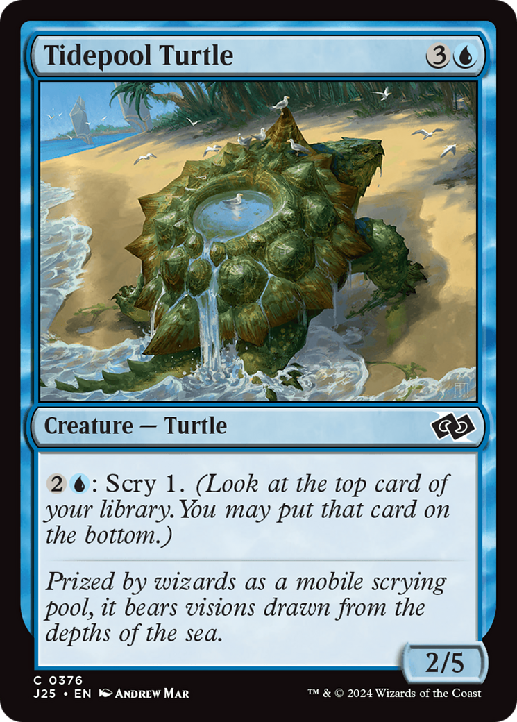 Tidepool Turtle [Foundations Jumpstart] | Mindsight Gaming