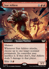 Star Athlete (Extended Art) [Duskmourn: House of Horror Commander] | Mindsight Gaming