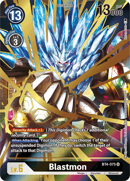 Blastmon [BT4-075] (Alternate Art) [Great Legend] | Mindsight Gaming