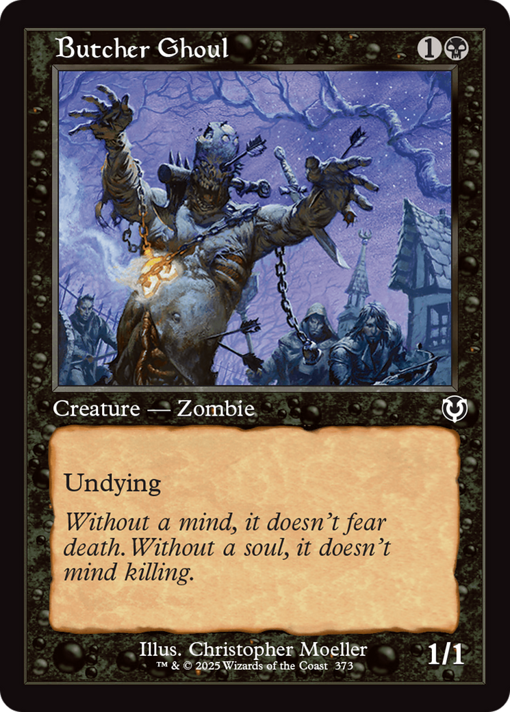 Butcher Ghoul (Retro Frame) [Innistrad Remastered] | Mindsight Gaming