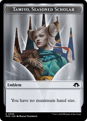 Tamiyo, Seasoned Scholar // Energy Reserve Double-Sided Token [Modern Horizons 3 Tokens] | Mindsight Gaming