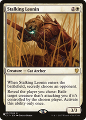 Stalking Leonin [The List] | Mindsight Gaming