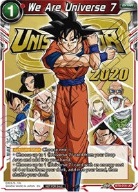 We Are Universe 7 (BT9-018) [Tournament Promotion Cards] | Mindsight Gaming