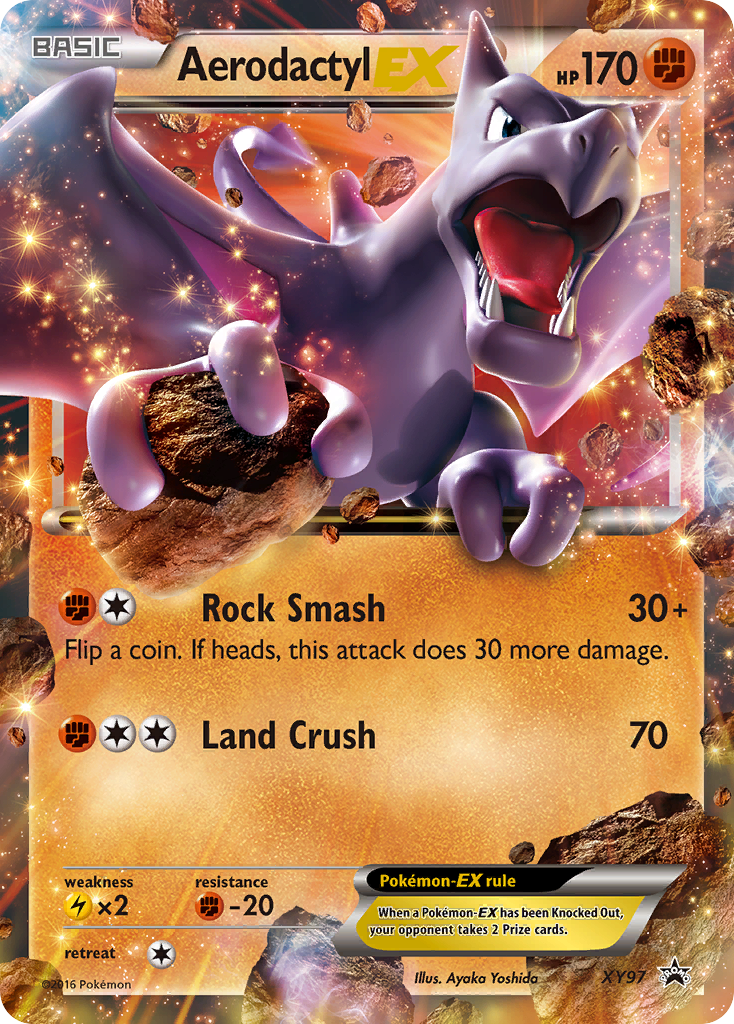 Aerodactyl EX (XY97) [XY: Black Star Promos] | Mindsight Gaming