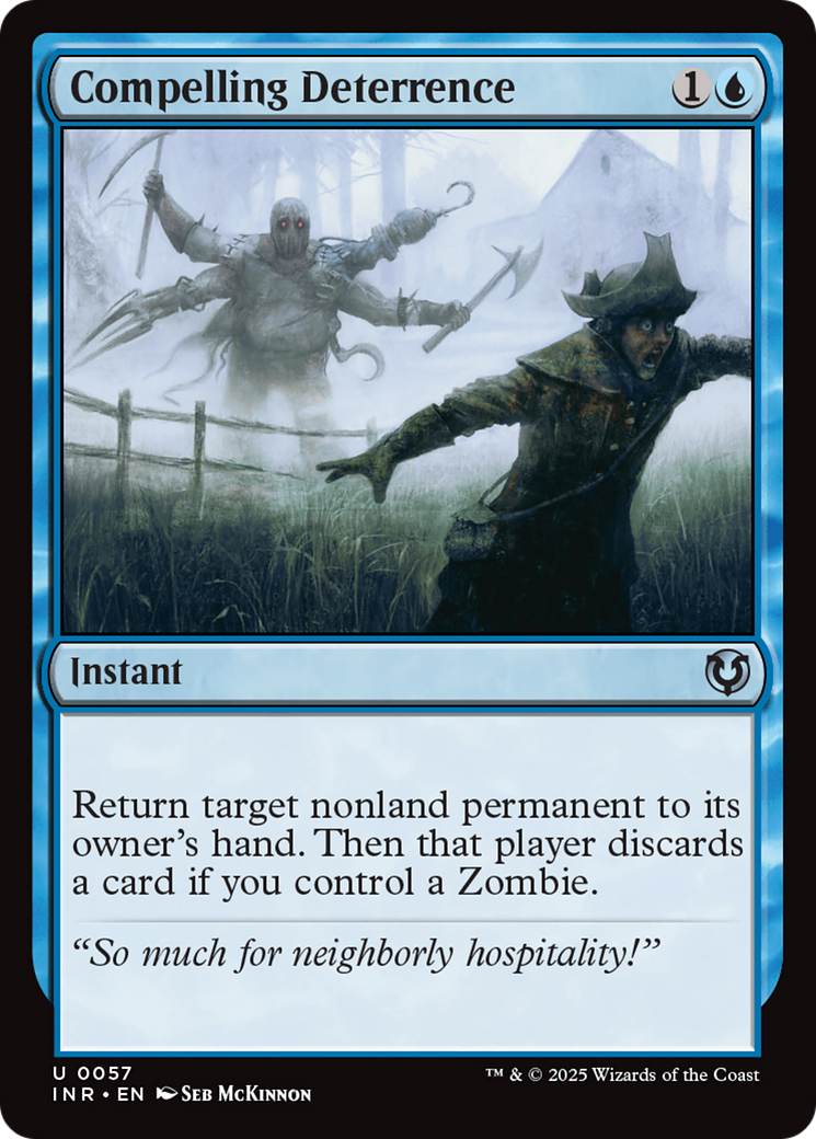 Compelling Deterrence [Innistrad Remastered] | Mindsight Gaming