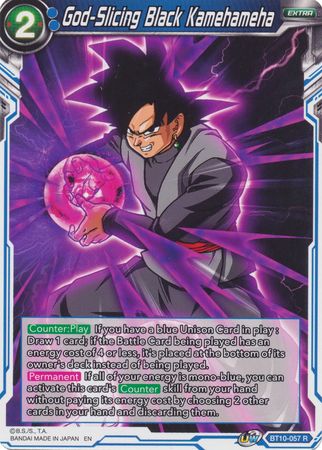 God-Slicing Black Kamehameha (BT10-057) [Rise of the Unison Warrior 2nd Edition] | Mindsight Gaming