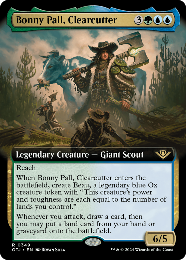 Bonny Pall, Clearcutter (Extended Art) [Outlaws of Thunder Junction] | Mindsight Gaming