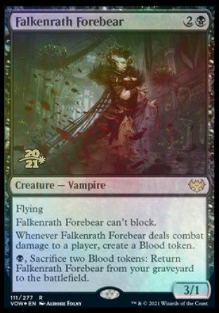 Falkenrath Forebear [Innistrad: Crimson Vow Prerelease Promos] | Mindsight Gaming