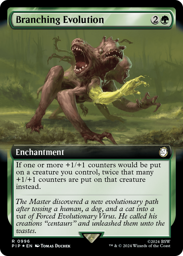 Branching Evolution (Extended Art) (Surge Foil) [Fallout] | Mindsight Gaming