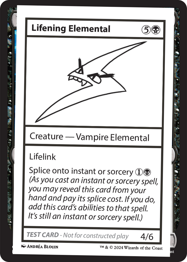 Lifening Elemental [Mystery Booster 2 Playtest Cards] | Mindsight Gaming