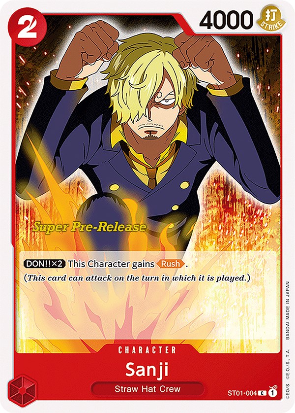 Sanji [Super Pre-Release Starter Deck: Straw Hat Crew] | Mindsight Gaming