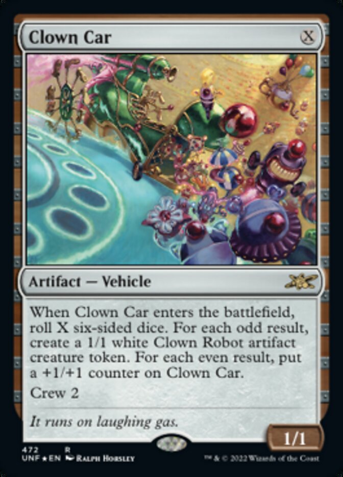 Clown Car (Galaxy Foil) [Unfinity] | Mindsight Gaming