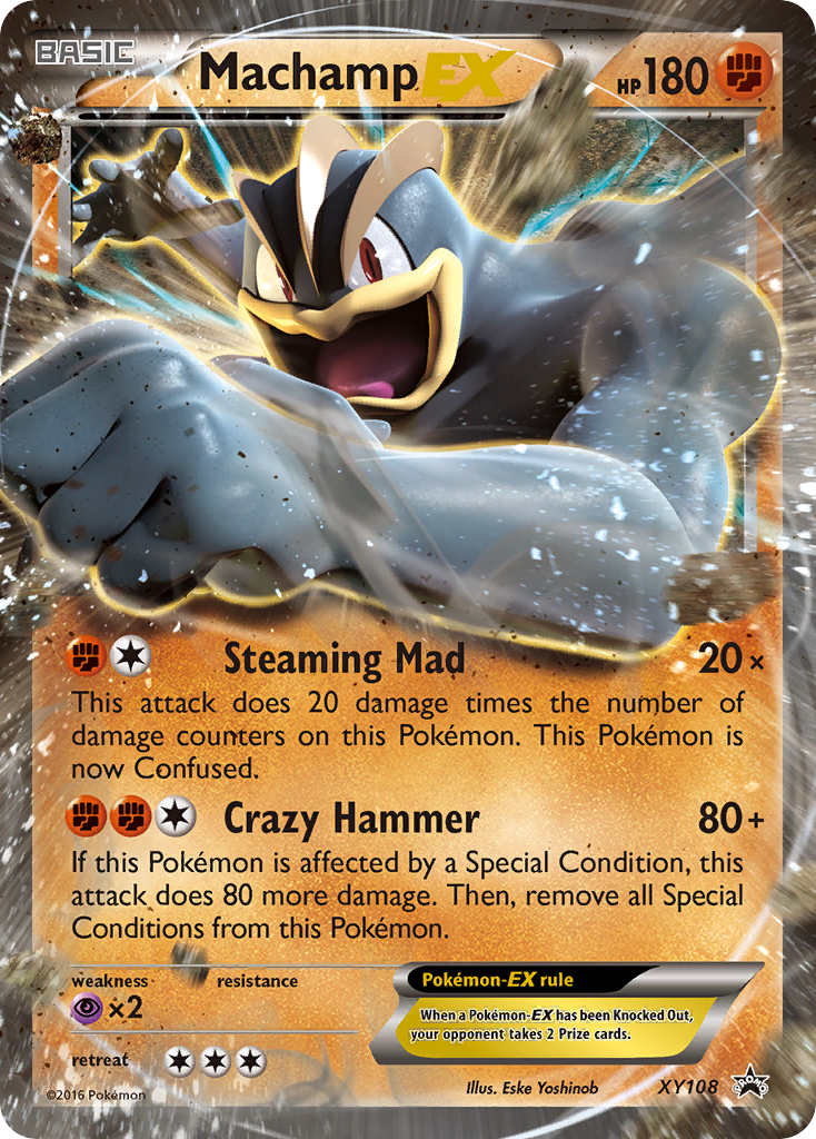 Machamp EX (XY108) [XY: Black Star Promos] | Mindsight Gaming