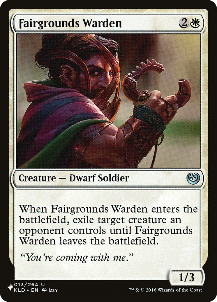 Fairgrounds Warden [The List] | Mindsight Gaming