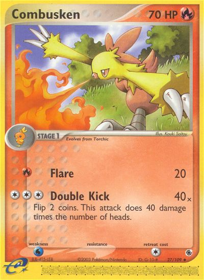 Combusken (27/109) [EX: Ruby & Sapphire] | Mindsight Gaming