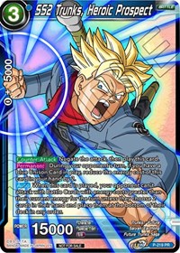 SS2 Trunks, Heroic Prospect (Alternate Art) (P-219) [Promotion Cards] | Mindsight Gaming