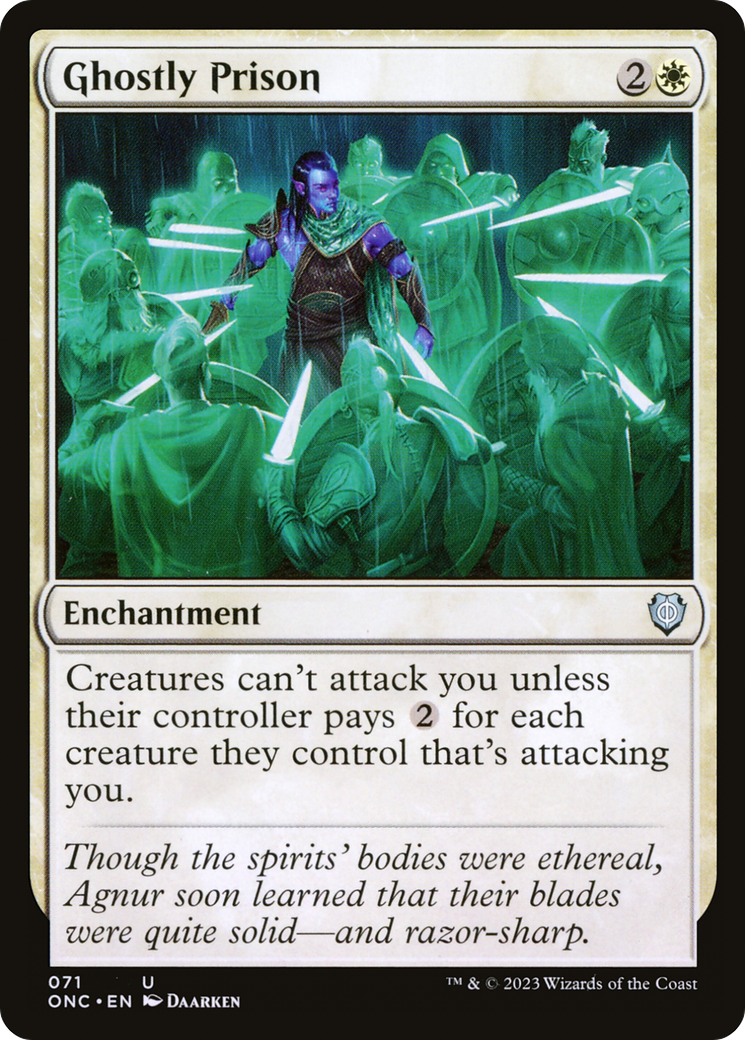 Ghostly Prison [Phyrexia: All Will Be One Commander] | Mindsight Gaming