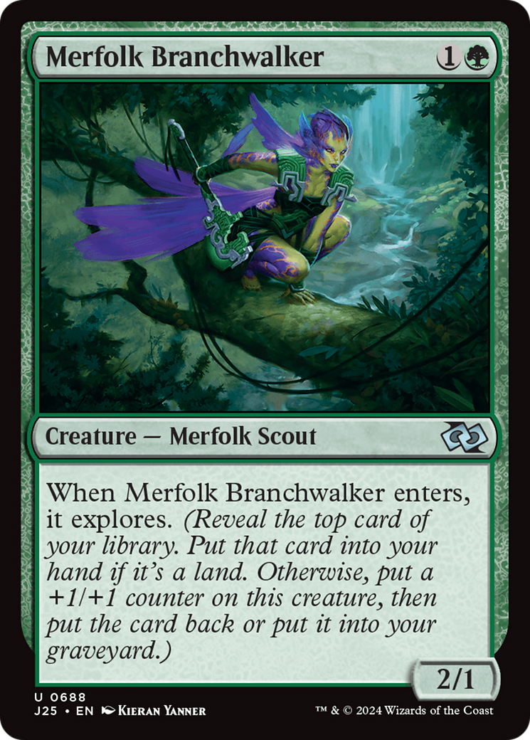 Merfolk Branchwalker [Foundations Jumpstart] | Mindsight Gaming