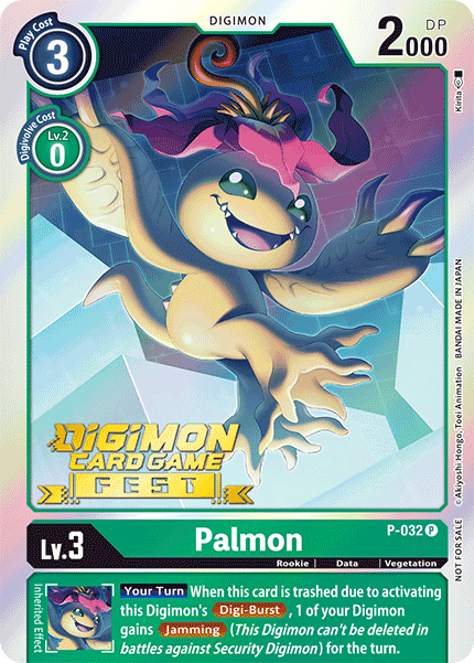 Palmon [P-032] (Digimon Card Game Fest 2022) [Promotional Cards] | Mindsight Gaming