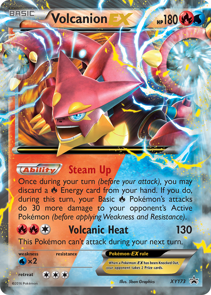 Volcanion EX (XY173) [XY: Black Star Promos] | Mindsight Gaming