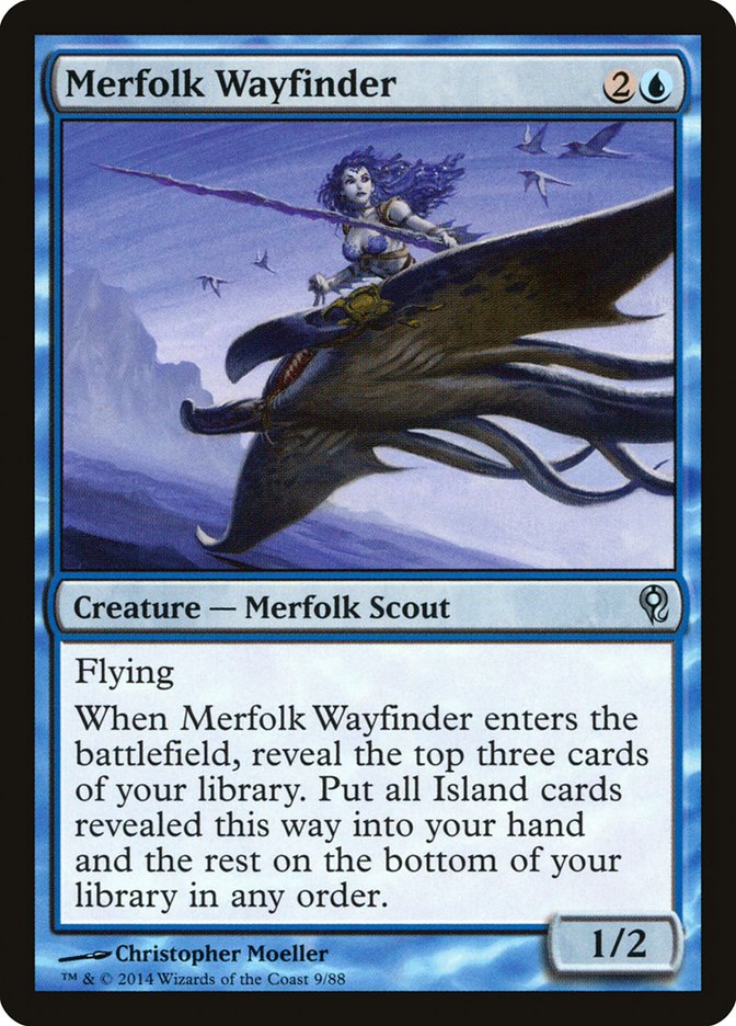 Merfolk Wayfinder [Duel Decks: Jace vs. Vraska] | Mindsight Gaming