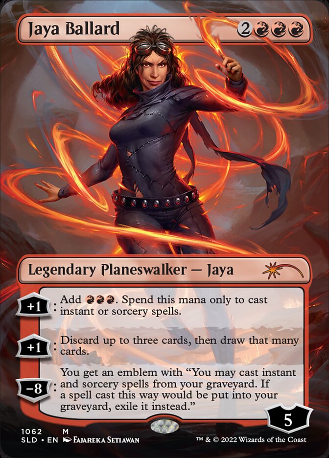 Jaya Ballard (Borderless) [Secret Lair Drop Series] | Mindsight Gaming