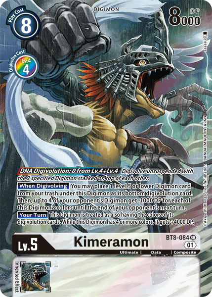 Kimeramon [BT8-084] (Alternate Art) [New Awakening] | Mindsight Gaming