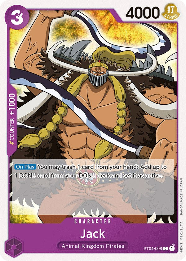 Jack [Starter Deck: Animal Kingdom Pirates] | Mindsight Gaming