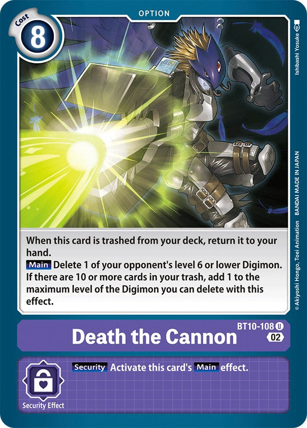 Death the Cannon [BT10-108] [Xros Encounter] | Mindsight Gaming