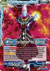 Whis // Whis, Invitation to Battle (BT16-021) [Realm of the Gods] | Mindsight Gaming