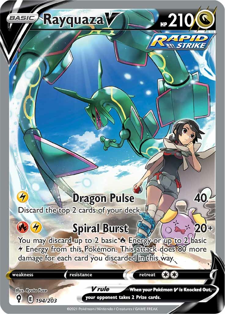 Rayquaza V (194/203) [Sword & Shield: Evolving Skies] | Mindsight Gaming