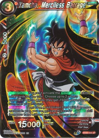 Yamcha, Merciless Barrage (BT10-008) [Rise of the Unison Warrior 2nd Edition] | Mindsight Gaming