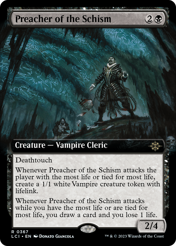 Preacher of the Schism (Extended Art) [The Lost Caverns of Ixalan] | Mindsight Gaming