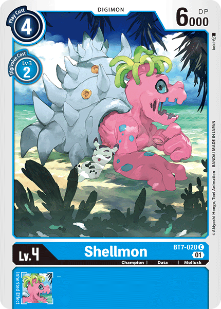 Shellmon [BT7-020] [Next Adventure] | Mindsight Gaming