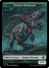 Fungus Dinosaur // Spirit Double-Sided Token [The Lost Caverns of Ixalan Tokens] | Mindsight Gaming