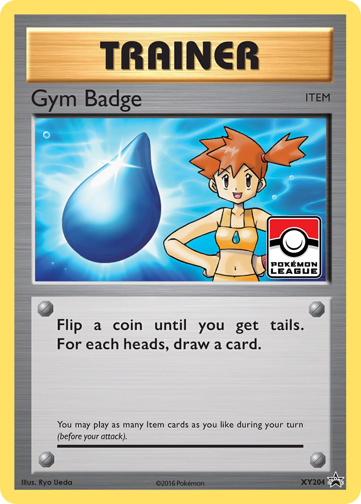 Gym Badge (XY204) (Misty) [XY: Black Star Promos] | Mindsight Gaming