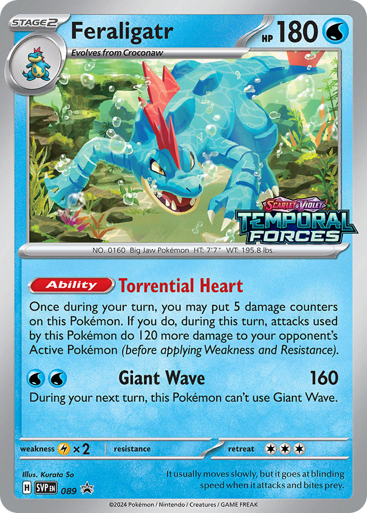 Feraligatr (089) [Scarlet & Violet: Black Star Promos] | Mindsight Gaming