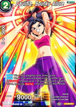 Caulifla, Spunky Allure (P-180) [Promotion Cards] | Mindsight Gaming