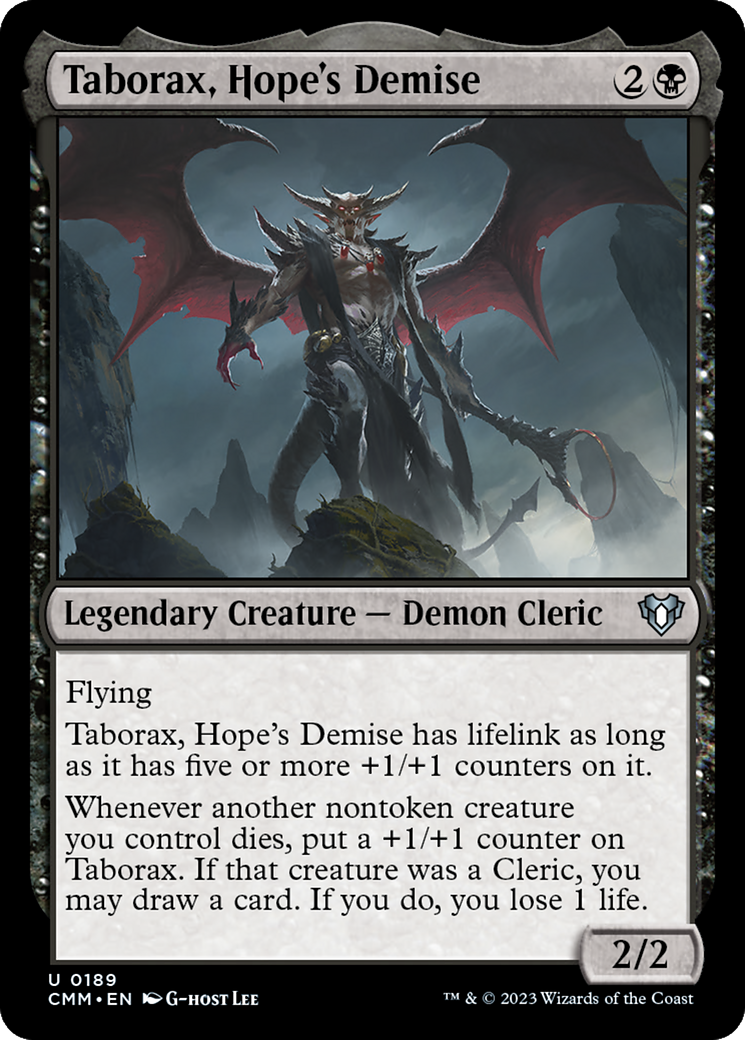 Taborax, Hope's Demise [Commander Masters] | Mindsight Gaming