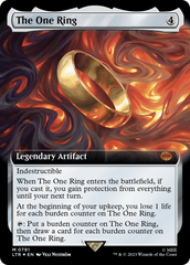 The One Ring (Extended Art) (Surge Foil) [The Lord of the Rings: Tales of Middle-Earth] | Mindsight Gaming