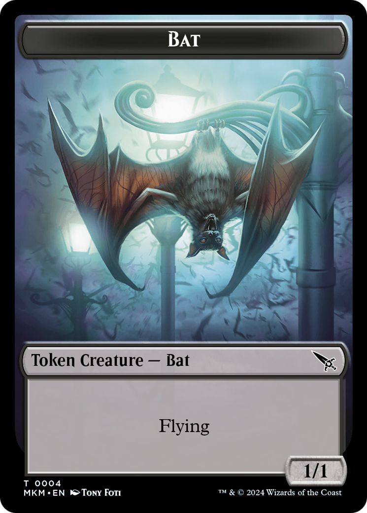 Bat Token [Murders at Karlov Manor Tokens] | Mindsight Gaming