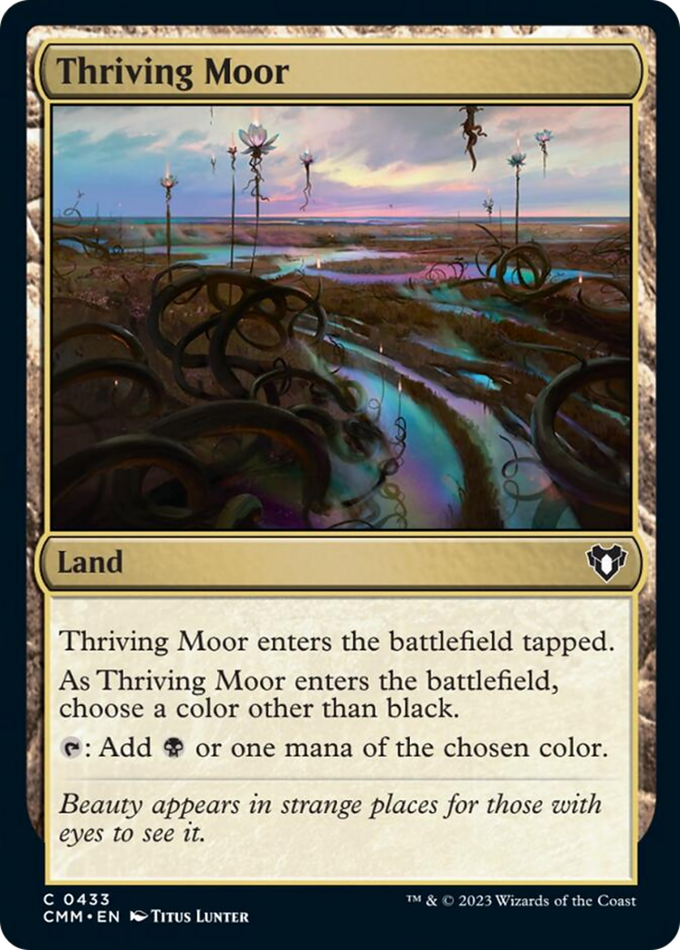 Thriving Moor [Commander Masters] | Mindsight Gaming