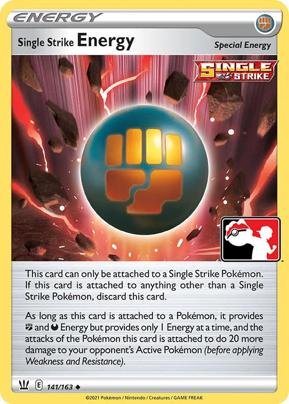 Single Strike Energy (141/163) [Prize Pack Series Two] | Mindsight Gaming