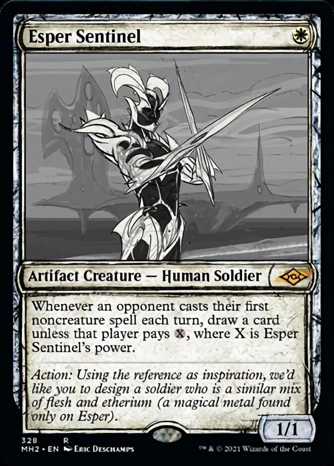 Esper Sentinel (Sketch) [Modern Horizons 2] | Mindsight Gaming