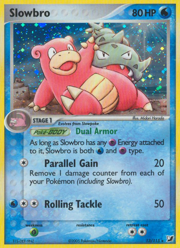 Slowbro (13/115) [EX: Unseen Forces] | Mindsight Gaming