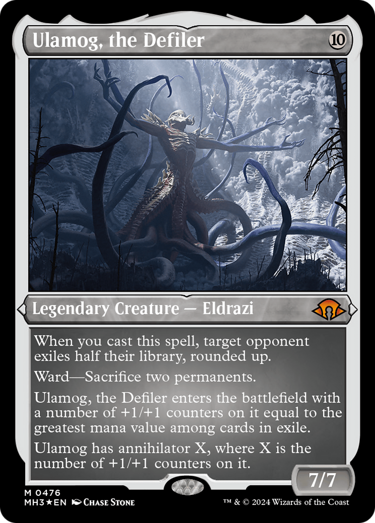 Ulamog, the Defiler (Foil Etched) [Modern Horizons 3] | Mindsight Gaming