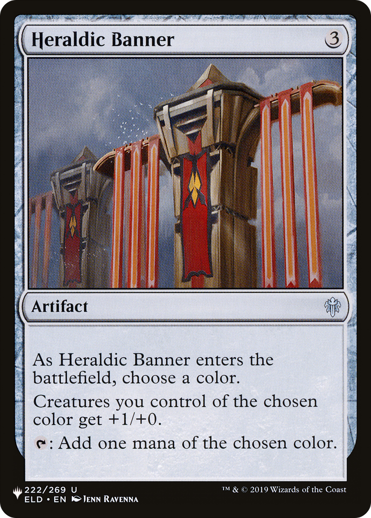 Heraldic Banner [The List Reprints] | Mindsight Gaming