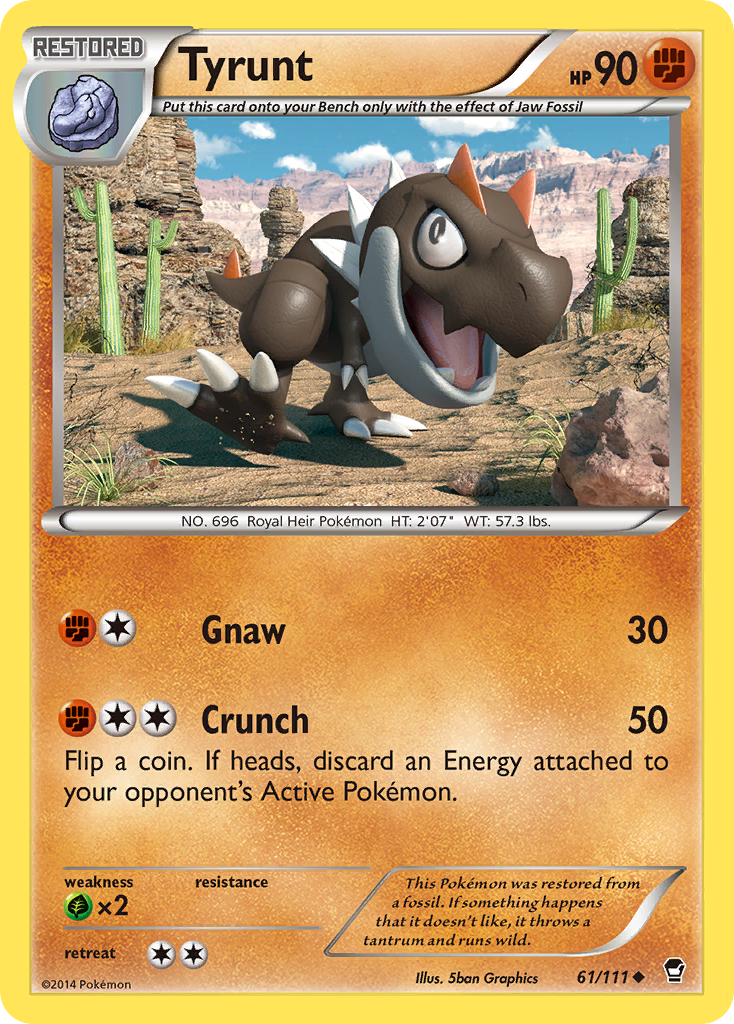 Tyrunt (61/111) [XY: Furious Fists] | Mindsight Gaming